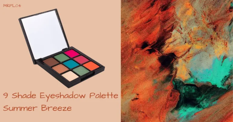 9 shade eyeshadow palette summer breeze